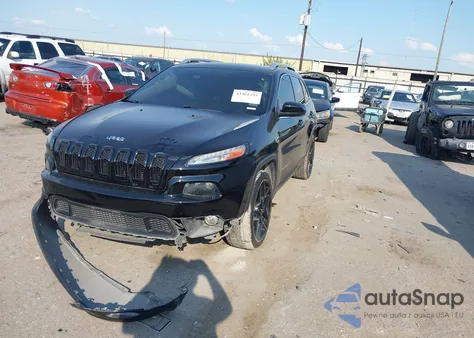 2018 Jeep Cherokee Latitude Plus Fwd from USA, damaged, VIN 1C4PJLLB2JD574023